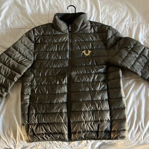 True Religion Green Light Puffer Jacket